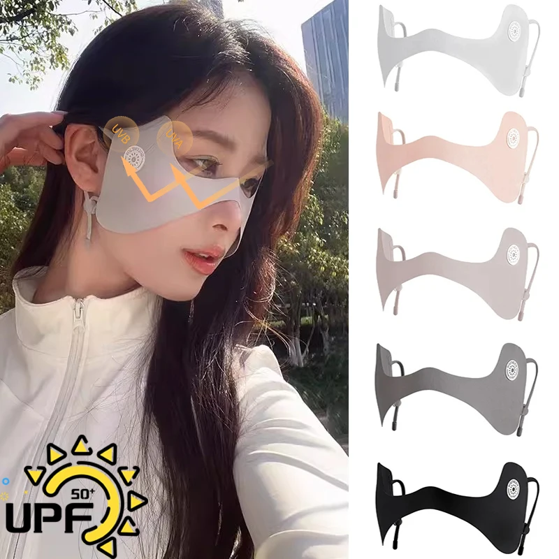 Fashion Butterfly Sunscreen Mask Anti-UV Eye Protection Mask Women Hip Hop Mask Summer Driving Cycling Running Sport Face Masks