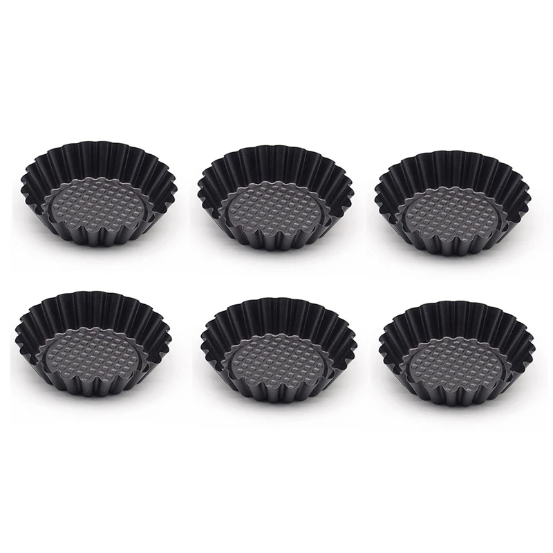 T03C-Mini moldes para magdalenas y magdalenas, moldes para tarta de huevo, utensilios para hornear antiadherentes, moldes de cocina para pasteles, pasteles de queso