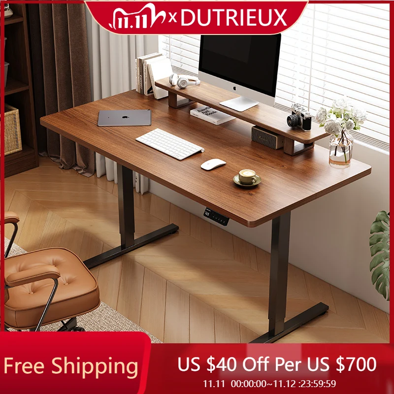 

Компьютерные столы с электрическим дизайном, креативный светильник, роскошная регулируемая клавиатура, компьютерные столы, стоячая простая мебель Escritorios