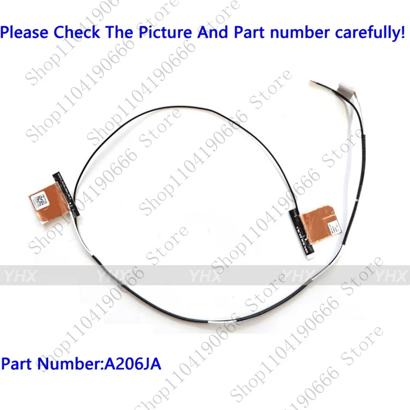 bd New For Dell Latitude 3120 2-in-1 GDB10 WiFi Antenna Cable Line Connector A206JA.