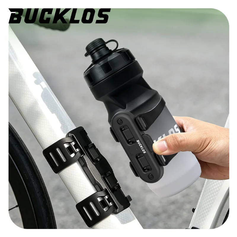 BUCKLOS Bicycle Bottle Magnetic Holder Split-type Ultralight Stable Bike Bottle Magnetic Snap for Road/Folding/Spin/Scooter Bike