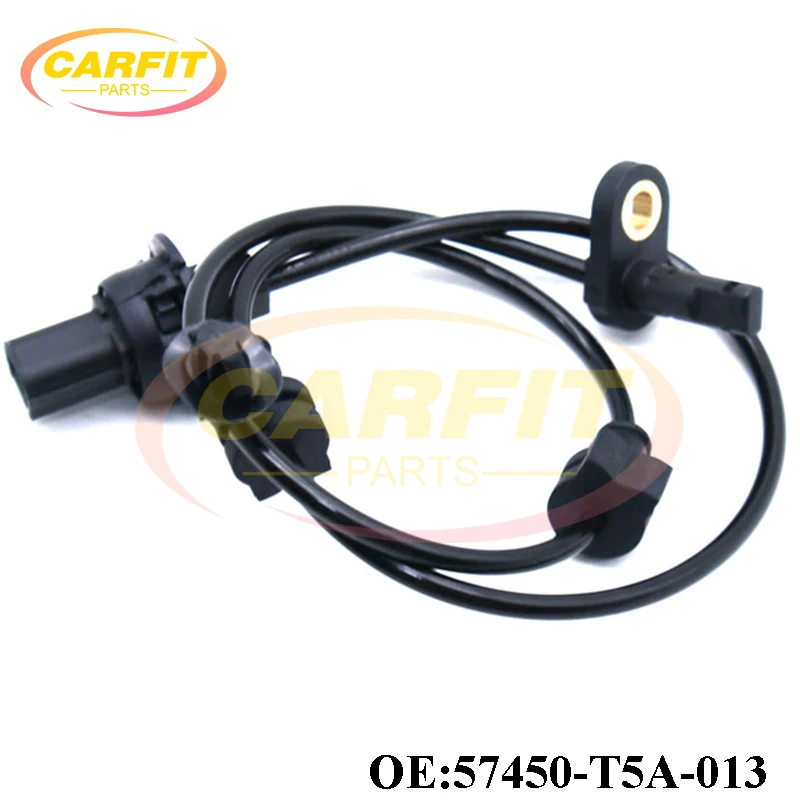 High Quality New OEM 57450-T5A-013 57450T5A013 Front Right ABS Wheel Speed Sensor For Honda City Fit 1.5L 2015-2019 Auto Parts