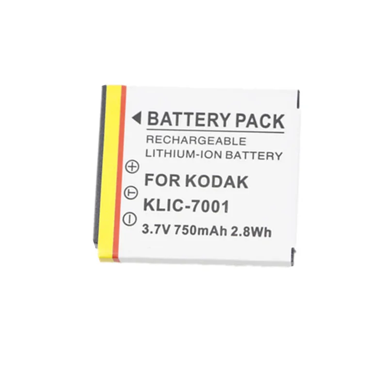 Battery or Charger For Kodak KLIC-7001 EasyShare V550 V570 V610 V705 V750 MX1063 MD863 MD853 MD41 MD1063 M863 M763 M341 M340