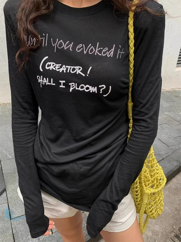 Casual Thin Long Sleeve Women's T-shirt Summer New Style Commute Fashion Sun Protection Top Breathable Moisture Wicking Cotto...