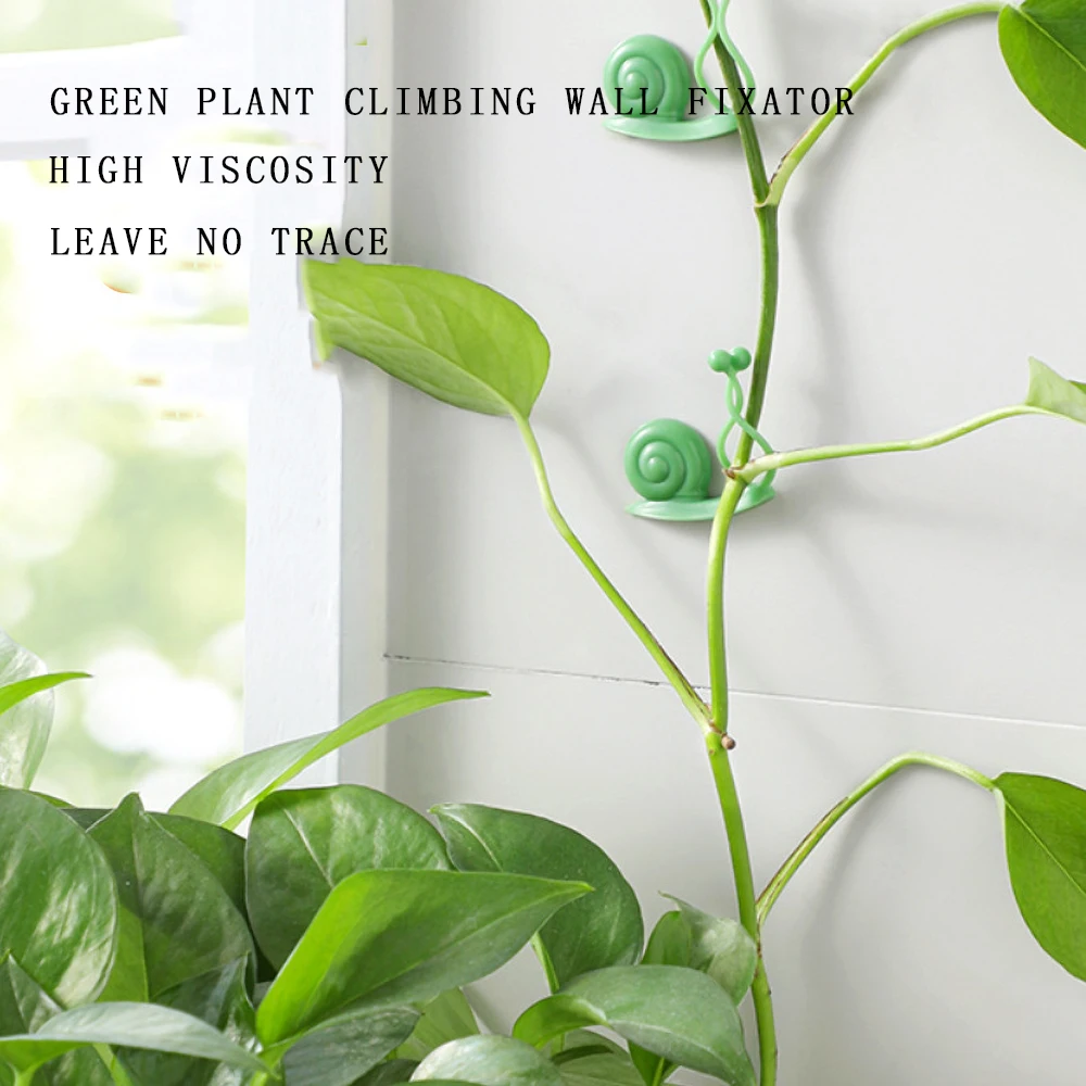50pcs-Home Garden Plant Climbing Wall Fixture Clips Rattan Vine Fixer Self-Adhesive Plant Climbing Wall Fixed Buckle Hook