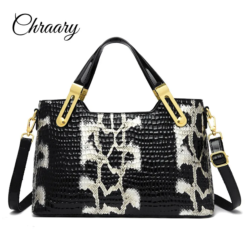 

2023 Luxury Designer Women Handbag Fashion Shoulder Crossbody Bags for Female Trend Branded Crocodile Pattern Top-handle Purses