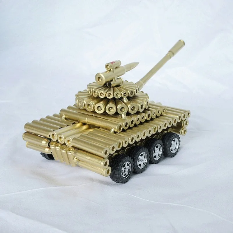 Luxury Miniatures Tank Model Metal Groot Sculptures Decoration Modern Art Creative Sculpture Original And Funny Figurines