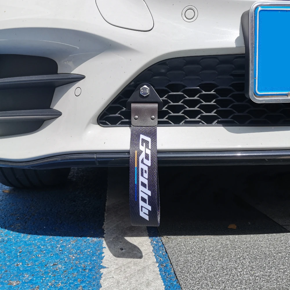 JDM ثقافة سيارة قلادة سحب حزام حزام الزخرفية حبل للسحب الشريط اكسسوارات السيارات مقطورة الحبال الوفير سحب حزام للشمس الحمراء