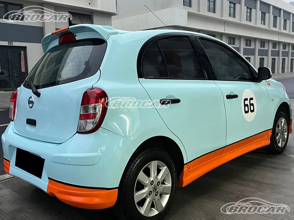 Для Nissan Micra / March K13 GEN 4 2010-2016, заводской стиль, высококачественный АБС-пластик, поддельный угольный спойлер, багажник, крыло, спойлер Для Nissan Micra / March K13 GEN 4 2010-2016, заводской стиль, высококачественный АБС-пластик, поддельный угольный спойлер, багажник, крыло, спойлер