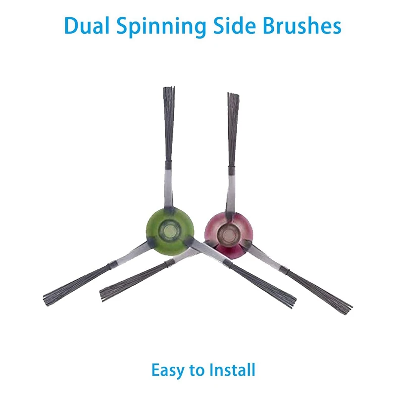 Ecovacs DEEBOT N8 Pro N8 Pro + 진공 청소기 로봇용 2X 청소 천 브러시 필터 액세서리 교체 부품 세트