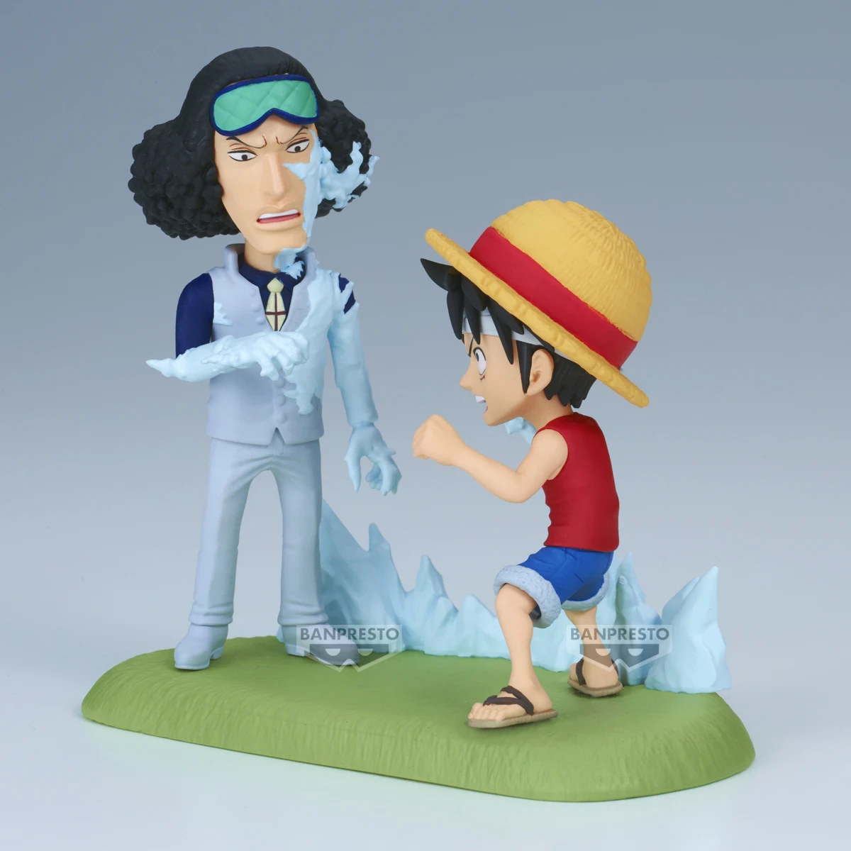 Oryginalny BANDAI Banpresto WCF ONE PIECE Monkey D. Luffy VS Kuzan PVC Figurka akcji Anime Figurki Model Zabawki Prezenty świąteczne