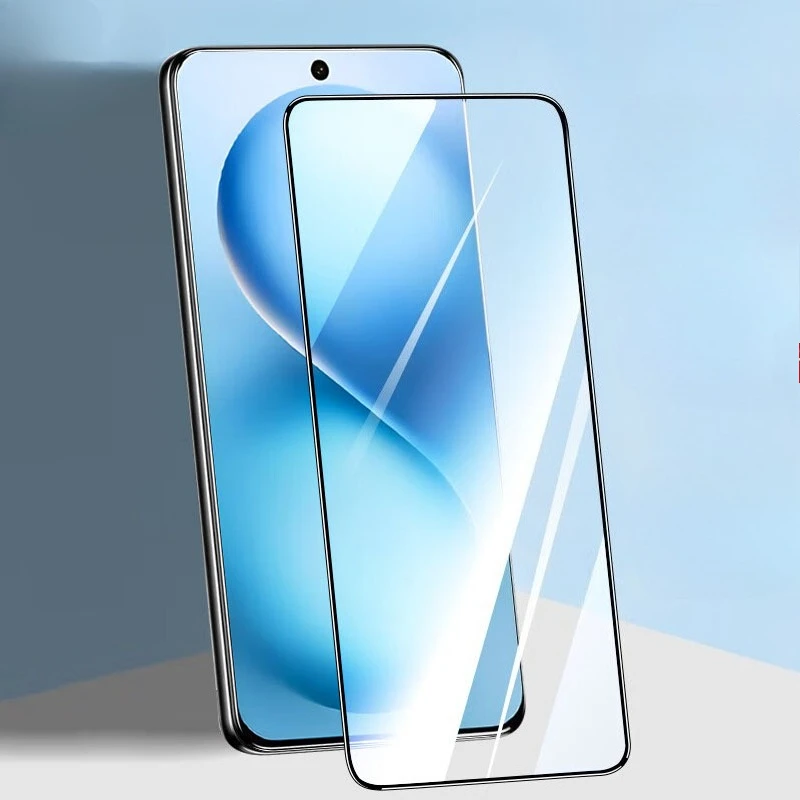 

Для Vivo S30 Pro Mini Black Edge Clear Anti Blue закаленное стекло Защитная пленка для экрана VivoS30 S30promini 9D Защитная пленка