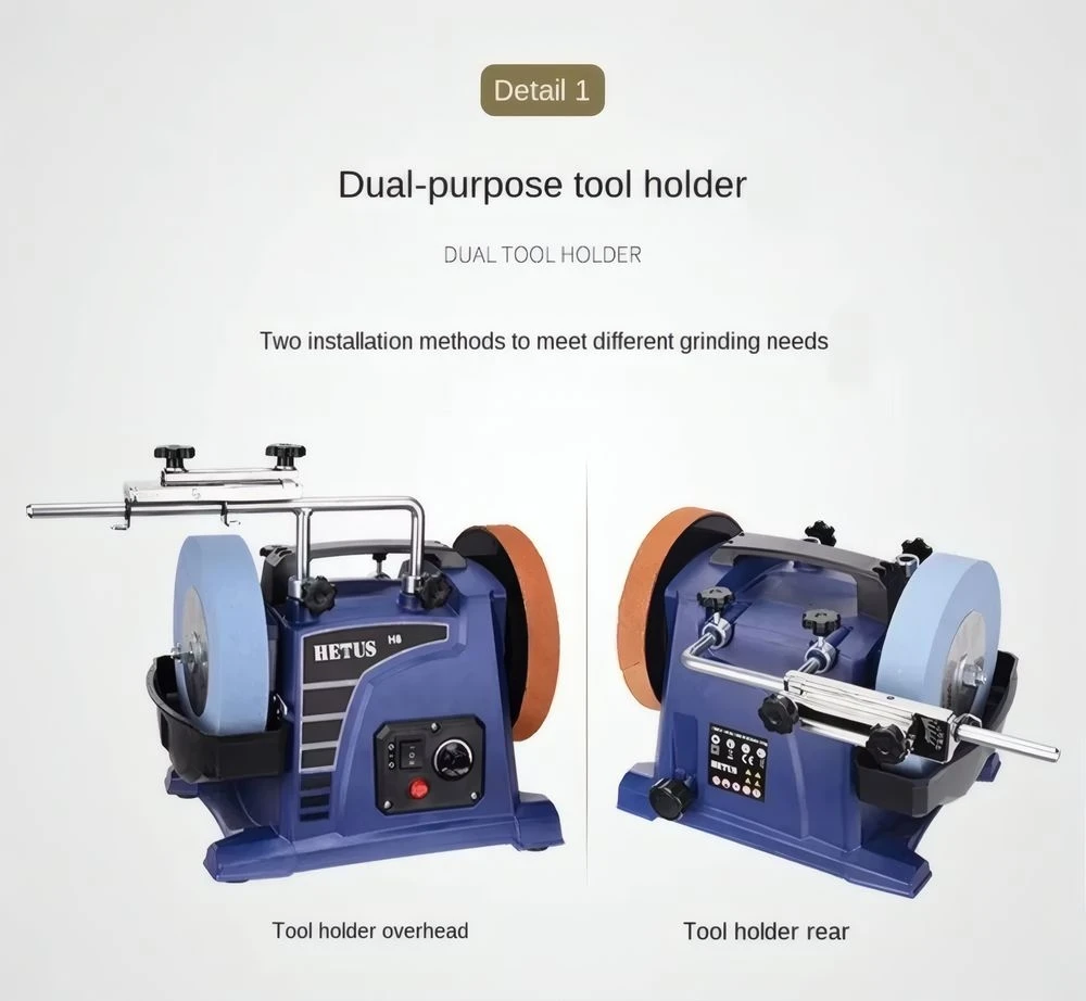

H8 H10 Low-speed Water-cooled Knife Sharpener Electric Knife Grinder Household Desktop Woodworking Tools