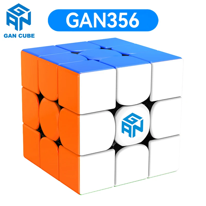 

GAN 356M Magnetic Magic Cube GAN 356 RS (No Magnet) 3x3 Professional 3×3 Speed Puzzle Toy GAN356M Original Hungarian Magico Cubo