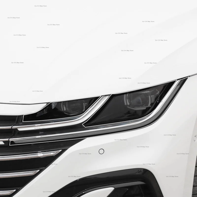 

For VW CC Arteon （2018-2023）TPU smoked black light film modification accessories, car light protection film