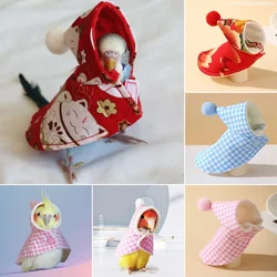 Lovely Bird Clothes Colorful Cover Dress Up and Protect Your Pet Parrots Comfortable Bird Cloth Birds Suit Parakeet Clothing