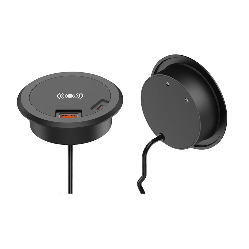 Caravan 15W Embedded Type-C USB Wireless Charger for Motorhome Camper Trailer