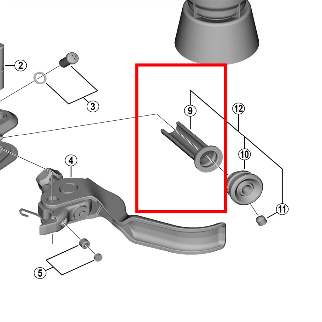 Shimano MTB SLX/XT/XTR Hydraulic Brake Lever Diaphragm Cap unit Y2GR98020 Y1XK98030 Y8V398050 Y1XJ98030 Y8V39801T Y1XK9801T