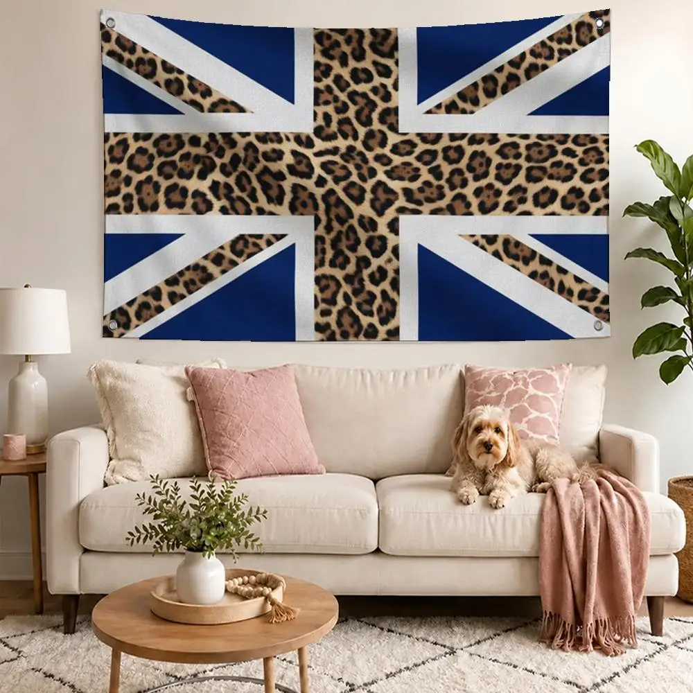 Global Nation UKingdom Flags Concert Print Wall Hanging Art Banner, Indoor Outdoor Bedroom Home Decor Backdrop, Perfect Gift