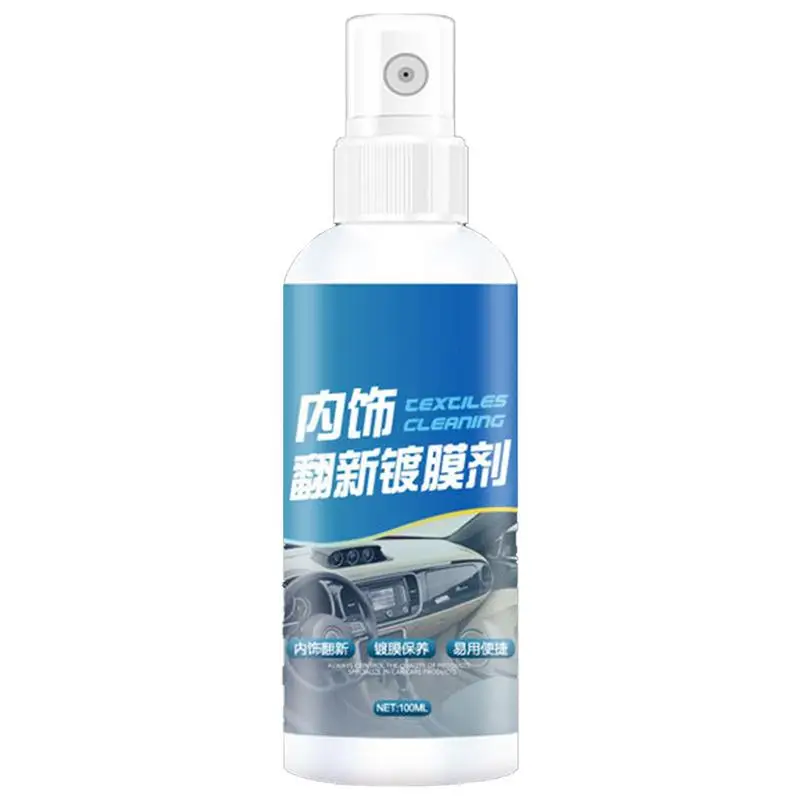 

Car Interior Restorer Coating Agent Dashboard Renovation Leather Restorer Efficient Repair Long Lasting Protection Car Care