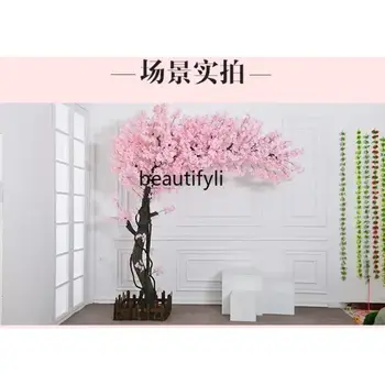 FG26人工桜の木 大きな模造桃の木 室内装飾 ウェディング装飾 8 best sales 桃の木 - №3