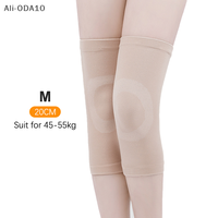 1 Pair Women Sports Knee Pads High Elastic Pressure Reducing Protector Polyester Warm Soft And Breathable Knee Pad
