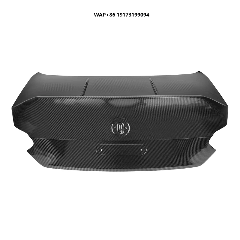 

100% Dry Carbon Fiber CSL Style Trunk Lid Cover for BMW-G42 G87 M2 2023+ Car Replacement Rear Trunk Lid