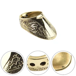 Archery Thumb Ring Handmade Silver Finger Protector Thumb Protector Ring For Outdoor Archery Hunting Accessories