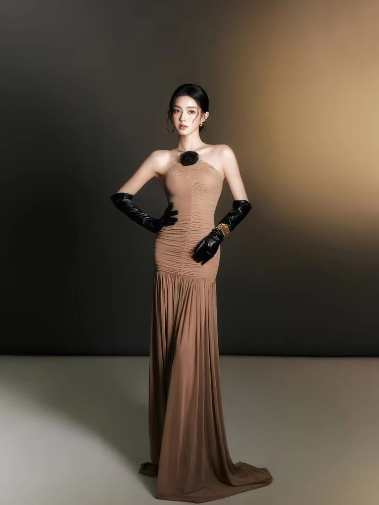 

2026 New Studio Atmosphere High-End Sensation Fishing System Spicy Girl Fashion Lady Sweet Girl Personal Photography Costume
