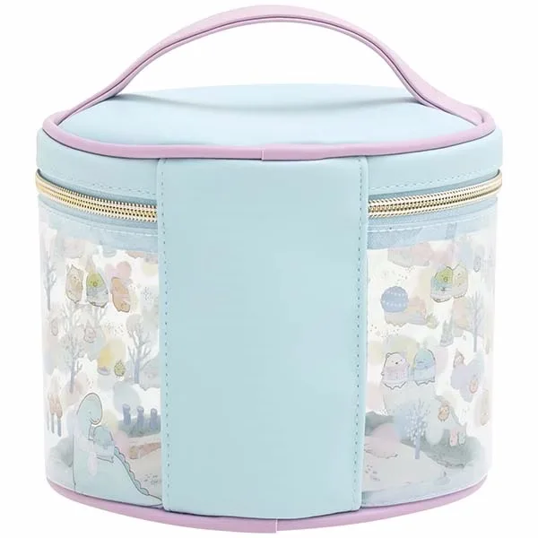 san-x s-sumikkogurashi Japanese corner biological mom night series transparent cosmetic box cosmetic bag toy storage bag