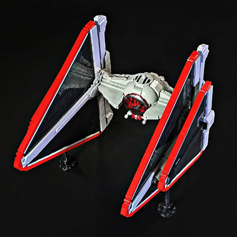 Tie Fighter Belati 1518 Buah Panduan PDF Tanpa Stiker Set Mainan Pendidikan Blok Bangunan untuk Hadiah Anak-anak