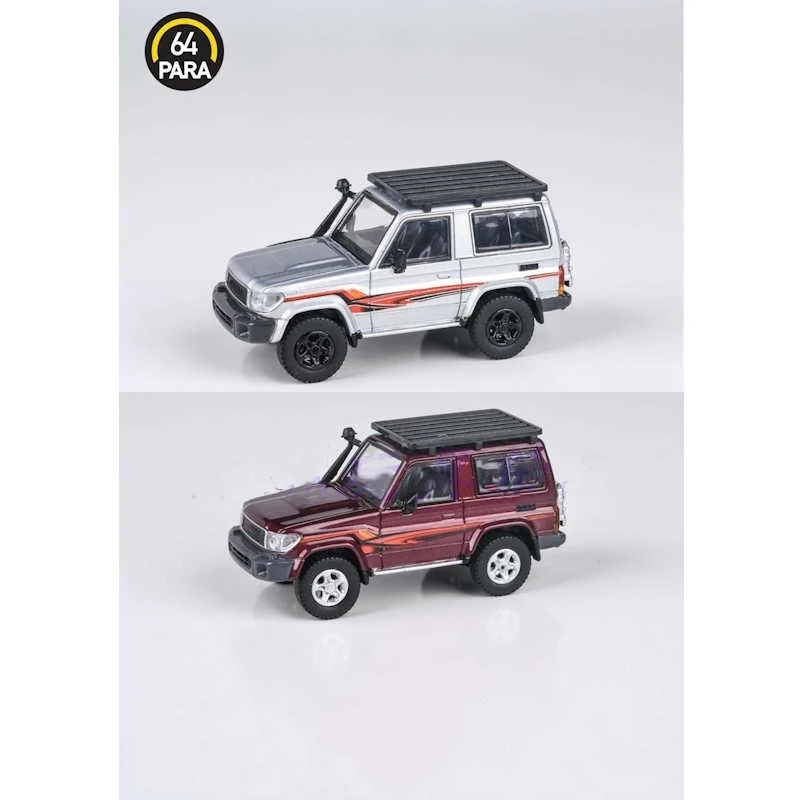 

PARA 1:64 Land Cruiser LC71 alloy Car Model Collection Ornament Gift