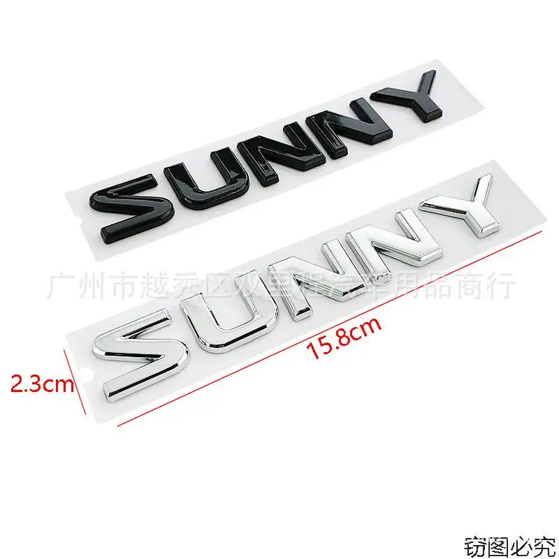 Abs Car Stickers 3D Tuning Badge Trunk Fender Decorate for N&issa n Sunny N16 N17 B13 FB15 B15 B14 Jdm Auto Supplies Accessories