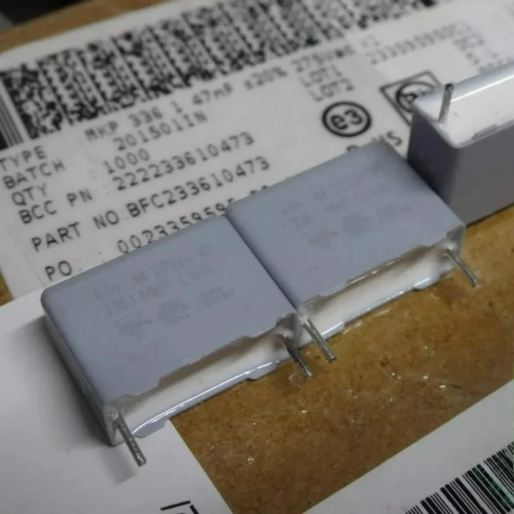 

10pcs/lot MKP336 0.047uf 275vAC 47nf 473 M X1 Brand New 15mm Film Capacitor BFC233610473