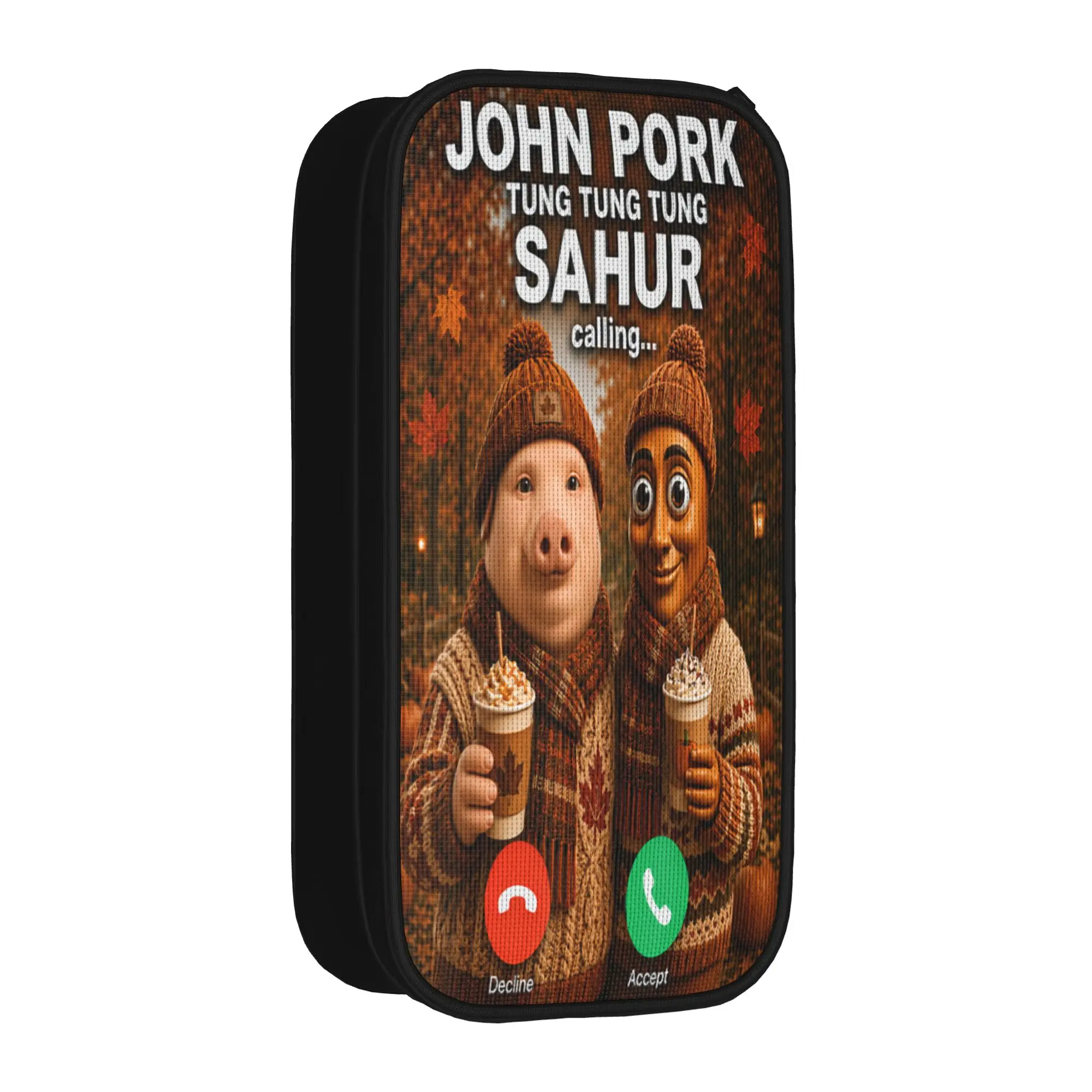 estojo-de-lapis-john-pork-tung-tung-tung-sahur-calling-fall-meme-brainrot-estojos-escolares-para-meninos-e-meninas-estojo-grande-vintage