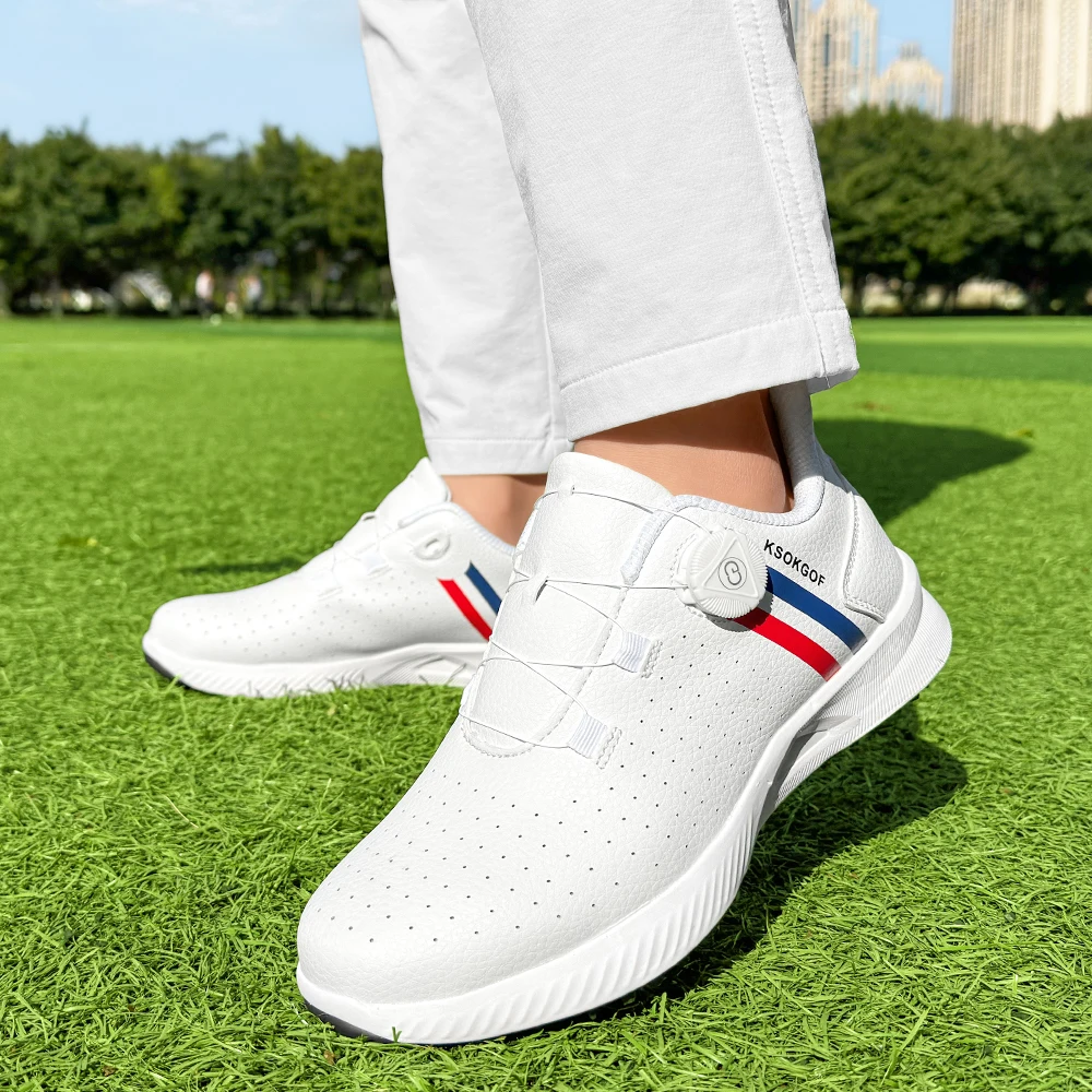 Golf Shoes waterproof Golfer Sport shoes Man Ankle supplies Golfing Shoes Non Slip Comfortable Walking Golf Sneaker