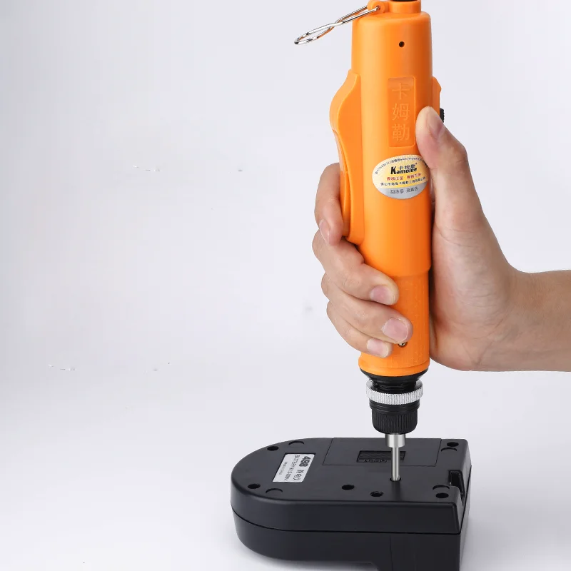 802 6mm Handheld 220V Plug-In Electric Screwdriver Multifunction Straight Handle Semi-automatic Adjustable Speed