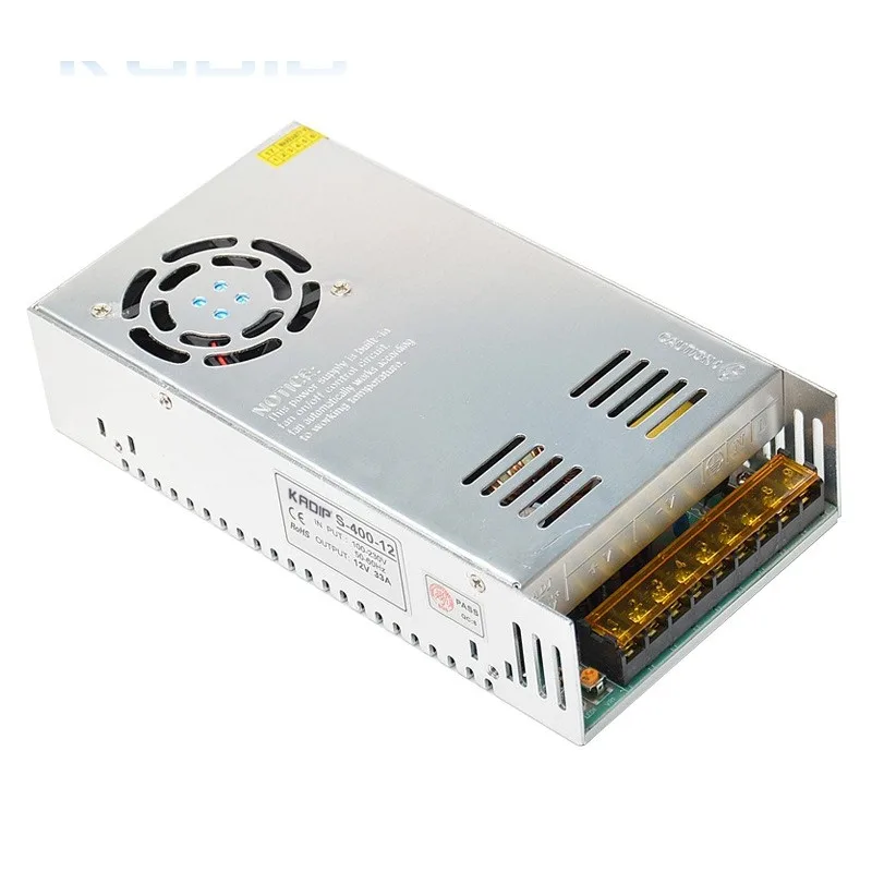 12V33A switching power supply 400W LED strip DC transformer monitoring centralized power supply