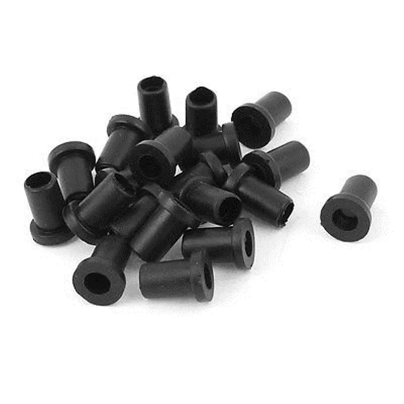 20pcs Rubber Strain Relief Cord Boot Protector for Aviation Connector Protector Cable Sleeve for Power Tool