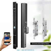 Fingerprint Password Waterproof Smart Door Lock With CameraTediton Face Recognition App Swing Sliding Door Lock Digital