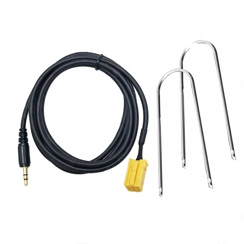 For Fiat Grande Punto For Alfa Romeo 159 2007 On 3.5mm AUX Input Adapter Cable MP3 Audio Wire