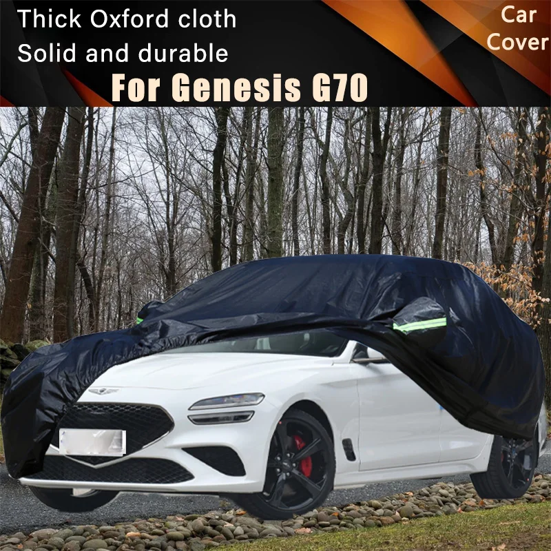

For Genesis G70 Car Full Outer Covers Outdoor Waterproof Dustproof Sun Rain Snow Protection Exterior Car Accessories