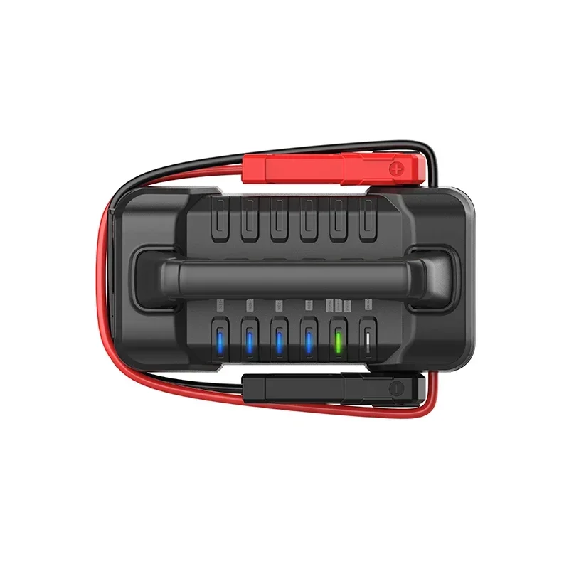 Portable Battery Booster 12V&24V 56000mAh 3500A Peak with Intelligent Jumper Cable Charging Port