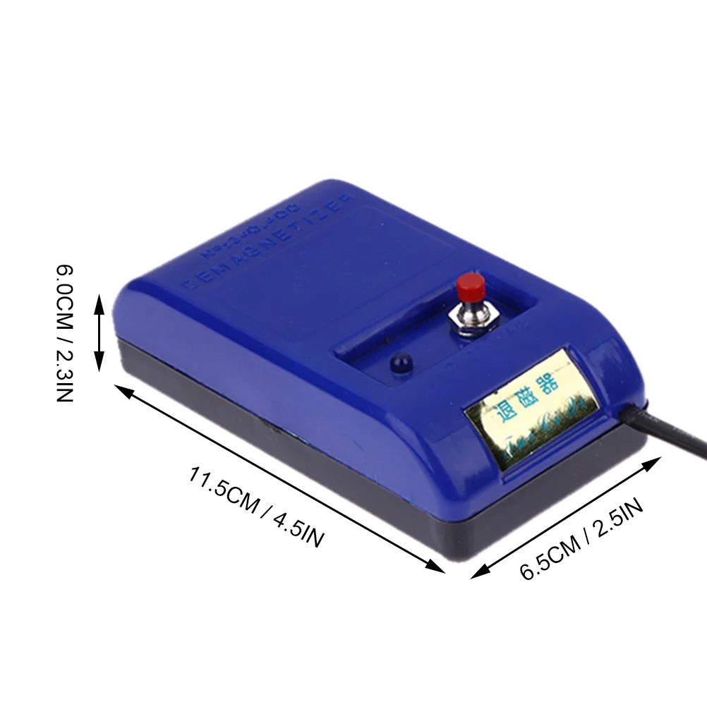 

Demagnetizer Screwdriver Magnetic Tool Watch Repair Degaussing Electrical Adjust Time Steel Tools Ferrous Parts Compact Powerful