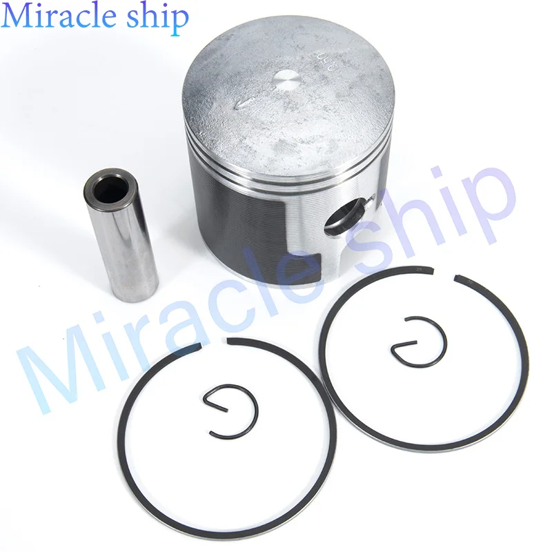 12110-94400 Piston Kit Std With Rings Replace for Suzuki Outboard Engine 40HP DT40 DT40C 79MM 12110-94400-000