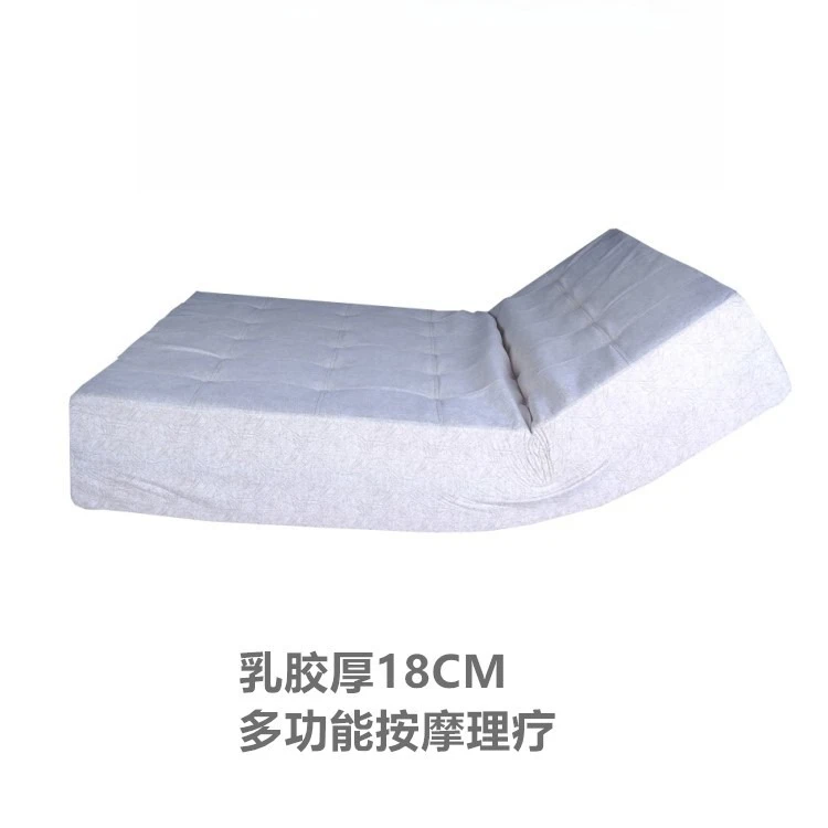 Latex electric bed, electric mattress, multi-functional voice double massage smart bed