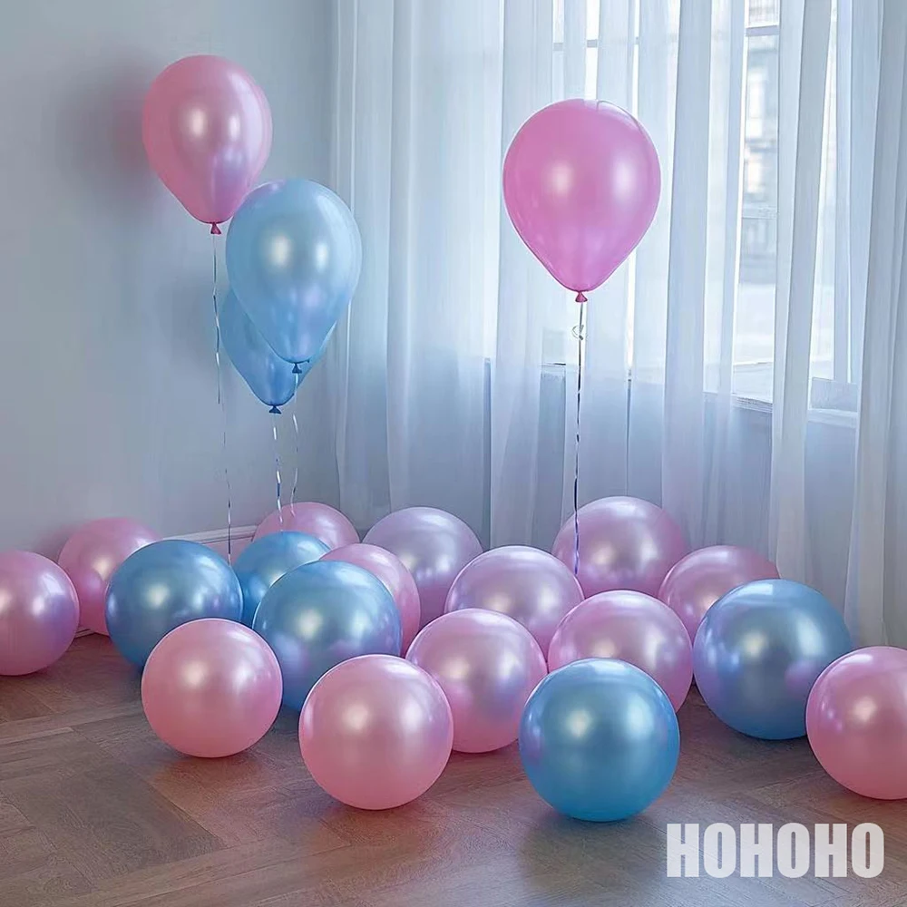 5/10/12inch Pearl Balloons Very Shiny Balloon Pink Blue White Helium Balloon Wedding Birthday Baby Shower Party Decor Supplies