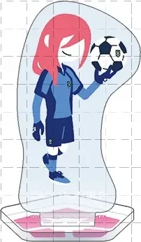 Chigiri Hyoma أنيمي دمية شخصية الحركة الصغيرة Bachira Meguru Kunigami Rensuke الاكريليك تقف نموذج تأثيري لعبة هدية #4