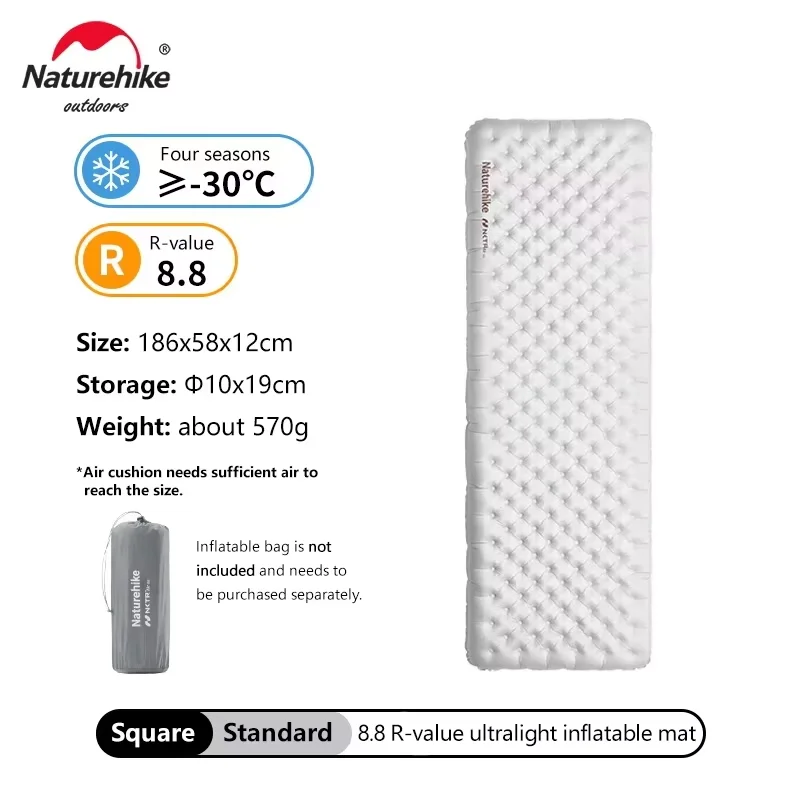 Naturehike R8.8 Inflatable Air Mattress 12cm Thick