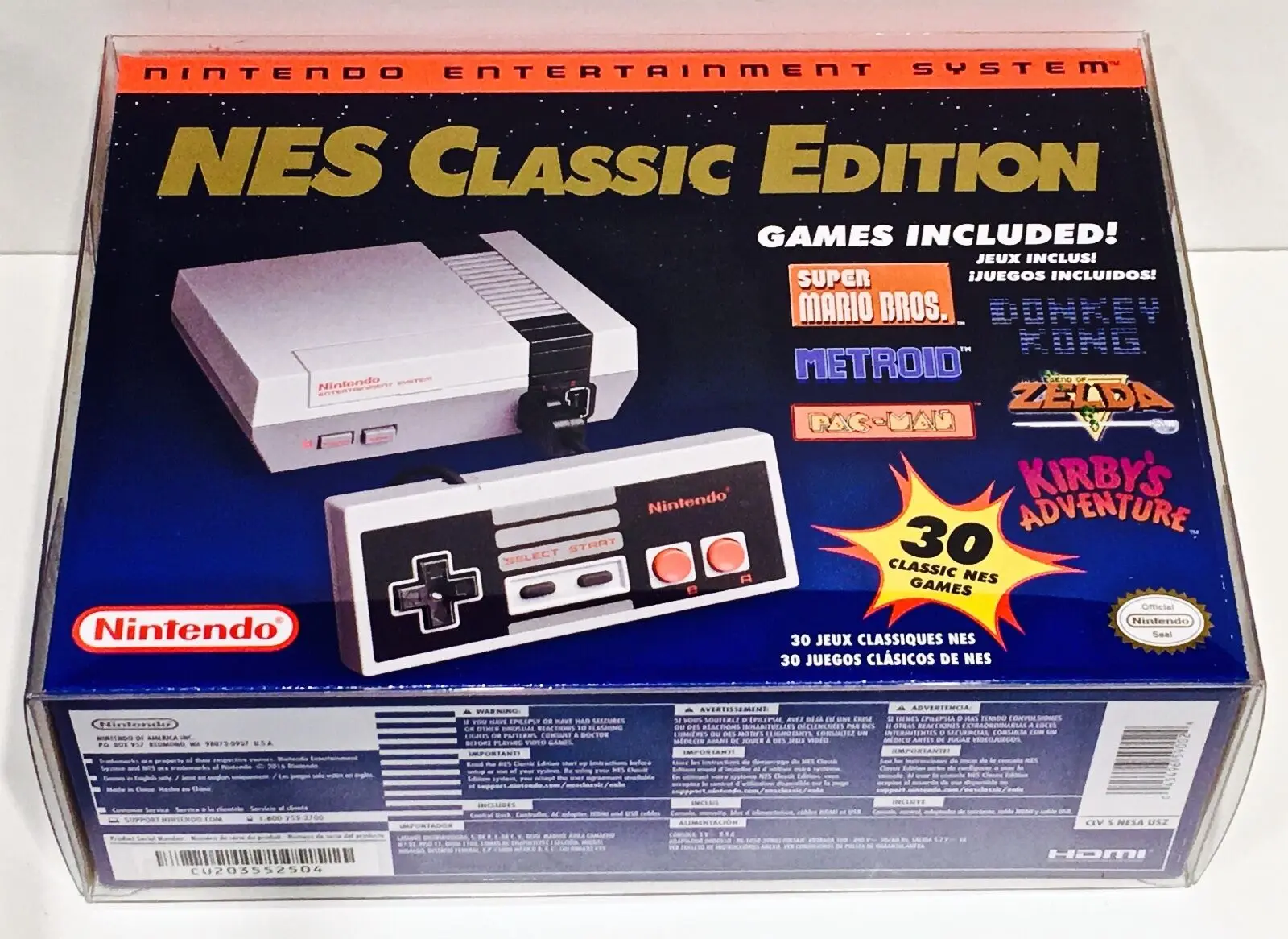 1 صندوق حامي ل SNES و NES الطبعة الكلاسيكية وحدة تحكم مصغرة نينتندو صناديق